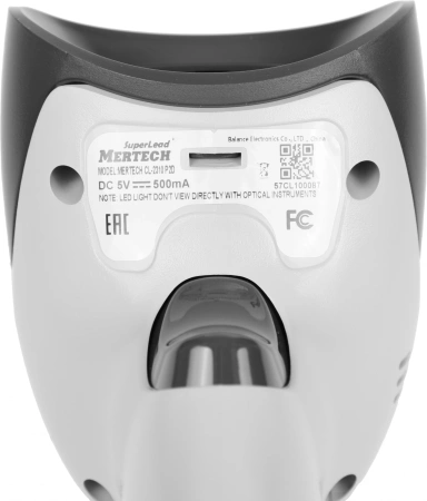 Сканер штрих-кода Mertech CL-2310 BLE Dongle P2D 1D/2D белый (4560)
