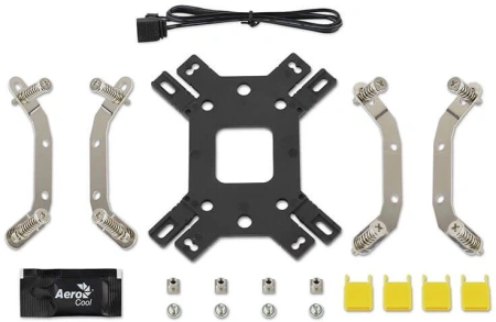 Устройство охлаждения(кулер) Aerocool Cylon 4F Soc-AM5/AM4/1151/1200/2066/1700 4-pin 14-26dB Al+Cu 1