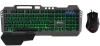 Клавиатура + мышь Оклик 700GMK клав:черный мышь:черный USB Multimedia LED (1533156)