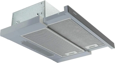 Вытяжка встраиваемая Jet Air Orion LX/GR/F/60/VT серый/стекло черное управление: кнопочное (1 мотор)