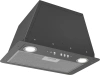 Вытяжка встраиваемая Elikor BOX 42П-450 черный управление: кнопочное (1 мотор)