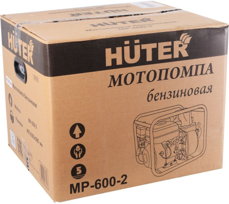 Мотопомпа Huter MP-600-2 600л/мин для чист.воды (70/11/8)