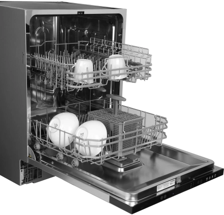 Посудомоечная машина встраив. Hyundai HBD 641 2100Вт полноразмерная нержавеющая сталь инвертер