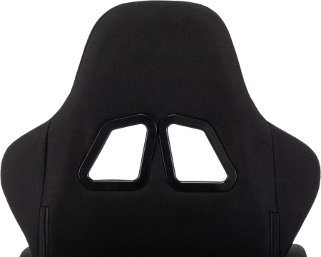 Кресло игровое Zombie Void черный с подголов. крестов. пластик