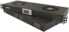 Модуль вентиляторный Hyperline (TRFA-WB-MICR-2F-RAL9004) 2 вент. с термостатом черный (упак.:1шт)