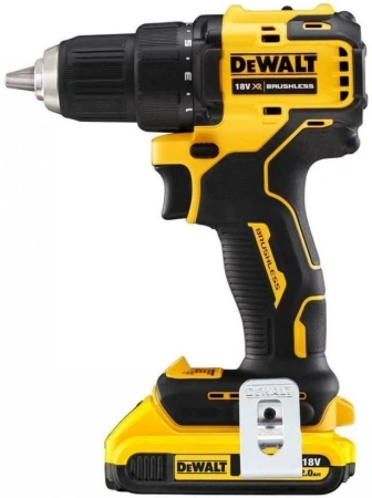 Дрель-шуруповерт DeWalt DCD708D2T-QW 340Вт аккум. патрон:быстрозажимной (кейс в комплекте)