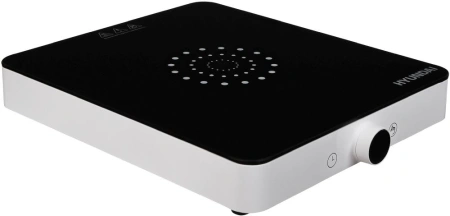 Плита Индукционная Hyundai HYC-0105 белый стеклокерамика (настольная)