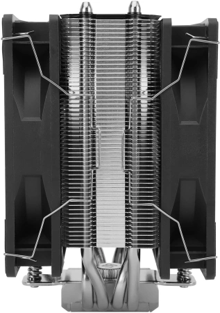 Устройство охлаждения(кулер) Thermalright Assassin X 120 Plus v2 Soc-AM5/AM4/1200/1700/1851 черный 4-pin 25.6dB Al+Cu 545gr Ret (AX120-V2-PLUS)