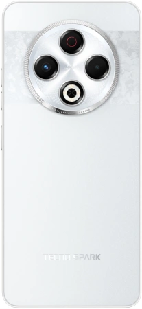 Смартфон Tecno Spark 30 128Gb 8Gb серебристый моноблок 3G 4G 2Sim 6.78" 1080x2436 Android 14 64Mpix 802.11 a/b/g/n/ac NFC GPS GSM900/1800 GSM1900 TouchSc Protect VidConf FM A-GPS microSD max1024Gb