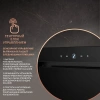 Вытяжка встраиваемая Weissgauff Aura 1200 Remote черный управление: сенсорное (1 мотор)