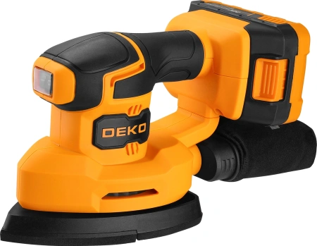 Эксцентриковая шлифмашина Deko DKCG20 аккум. (063-4023)