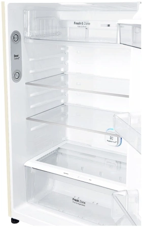 Холодильник LG GN-H702HEHL 2-хкамерн. бежевый глянц. линейный инверторный