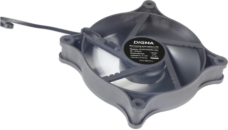 Вентилятор Digma DFAN120PWM-2BK 120x120 4-pin Ret