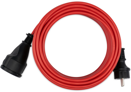 Удлинитель силовой Starwind ST-PS1.20/R 3x1.0кв.мм 1розет. 20м ПВС без катушки красный