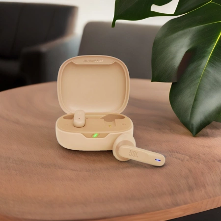 Наушники вкладыши JBL Wave Flex TWS бежевый беспроводные bluetooth