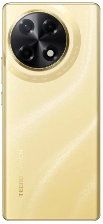 Смартфон Tecno Camon 30S 128Gb 6Gb золотистый моноблок 3G 4G 2Sim 6.78" 1080x2436 Android 14 50Mpix 802.11 a/b/g/n/ac NFC GPS GSM900/1800 TouchSc Protect VidConf FM A-GPS