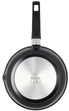Сковорода Rondell Escurion RDA-868 круглая 28см покрытие: Xylan Plus ручка съемная (без крышки) черный