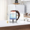 Чайник электрический Vitek VT-7005 1.7л. 2200Вт серебристый корпус: стекло/металл