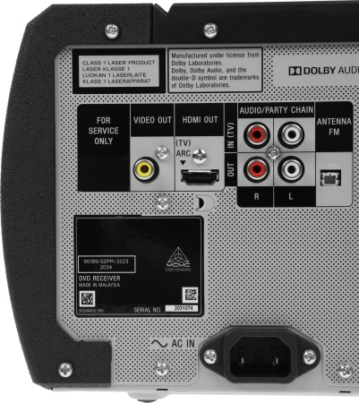 Минисистема Sony Shake-X10 черный 1200Вт/CD/CDRW/DVD/DVDRW/FM/USB/BT