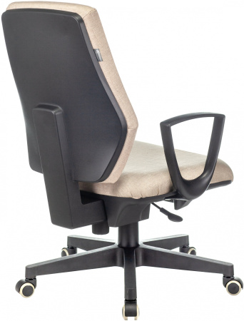 Кресло Бюрократ CH-545 бежевый 38-402 крестов. пластик