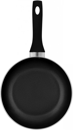 Сковорода Rondell Infinity RDA-571 круглая 24см покрытие: Xylan Plus ручка несъемная (без крышки) черный