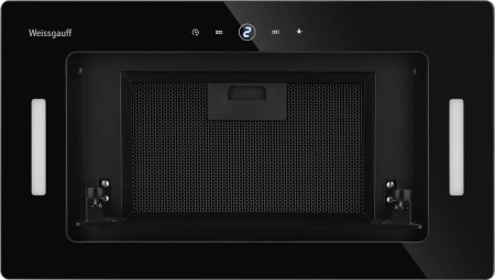 Вытяжка встраиваемая Weissgauff Aura 1350 черный управление: сенсорное (1 мотор)