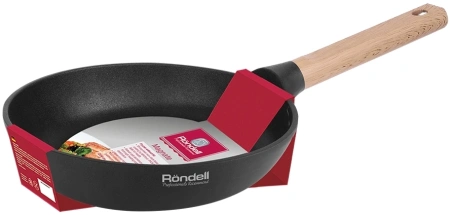 Сковорода Rondell Magnate RDA-1240 круглая 20см покрытие: Xylan Plus ручка несъемная (без крышки) черный