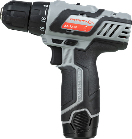 Дрель-шуруповерт Интерскол ДА-12ЭР аккум. патрон:быстрозажимной (434.2.2.20)