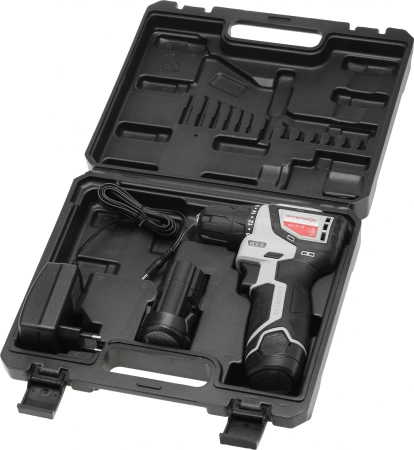 Дрель-шуруповерт Интерскол ДА-10/12В аккум. патрон:быстрозажимной (кейс в комплекте) (687.2.2.70)