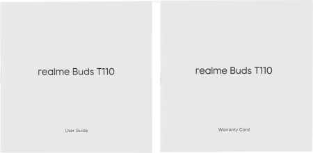 Гарнитура внутриканальные Realme Buds T110 зеленый беспроводные bluetooth в ушной раковине (631206000020)