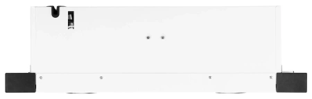 Вытяжка встраиваемая Hyundai HBH 6236 WG белый управление: кулисные переключатели (1 мотор)
