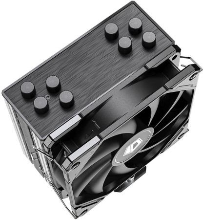 Устройство охлаждения(кулер) ID-Cooling SE-224-XTS Soc-AM5/AM4/1200/1700/1851 черный 4-pin 16-29dB Al+Cu 220W 650gr Ret