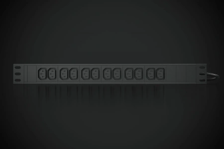 Блок распределения питания Ippon Basic 1U 1546798 гор.размещ. 12xC13 базовые 16A EN 60320 С20