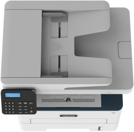 МФУ лазерный Xerox WorkCentre B225DNI (B225V_DNI) A4 Duplex Net WiFi белый/синий