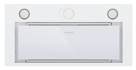 Вытяжка встраиваемая Maunfeld Crosby Hardy 60 белый управление: поворотные переключатели (1 мотор)