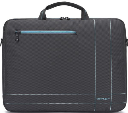 Сумка для ноутбука 15.6" Continent CC-201 GB серый нейлон/полиэстер