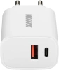 Сетевое зар./устр. Wiiix UNN-4-2-01-QC 3A+2.4A (PD+QC) USB-C/USB-A универсальное белый