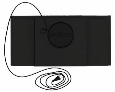 Вытяжка встраиваемая Elikor 60П-1000 черный управление: кнопочное (1 мотор)