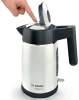 Чайник Bosch TWK5P471 1.7л. 2400Вт серый/черный (металл/пластик)