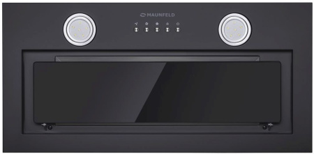 Вытяжка встраиваемая Maunfeld TRAPEZE 602IG черный управление: кнопочное (1 мотор)
