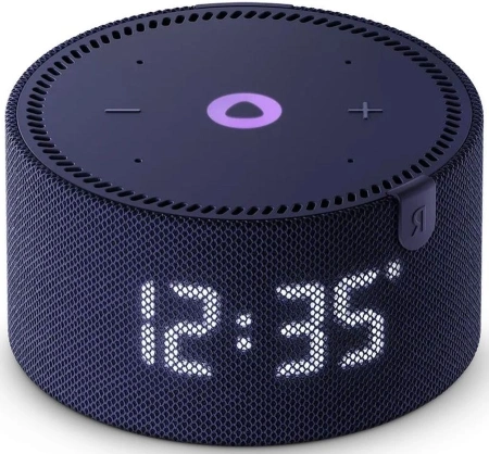 Умная колонка Yandex Станция Мини с часами Алиса синий 10W 1.0 BT 10м (YNDX-00020B)