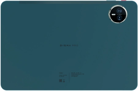 Планшет Digma Pro Eclipse T616 (2.0) 8C RAM8Gb ROM256Gb 11" In-Cell 1920x1200 4G 2Sim Android 14 зеленый 20Mpix 8Mpix BT WiFi microSD 1Tb 8000mAh