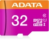 Флеш карта microSDHC 32Gb Class10 A-Data AUSDH32GUICL10-RA1 + adapter