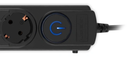 Сетевой фильтр Ippon BK-6-UPS-1.8-10-B 1.8м (6 розеток) черный (коробка)