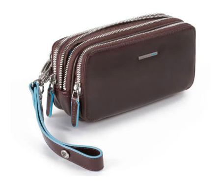 Клатч мужской Piquadro Blue Square AC2141B2/MO красное дерево натур.кожа