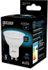Лампа светодиодная Gauss 101506307 7Вт цок.:GU10 рефлек. 150B св.свеч.бел.хол. MR16 (упак.:10шт)