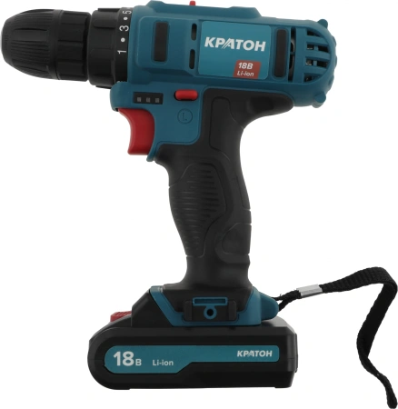 Дрель-шуруповерт Кратон CD-18-Li-2,0 аккум. патрон:быстрозажимной (3 11 01 057)