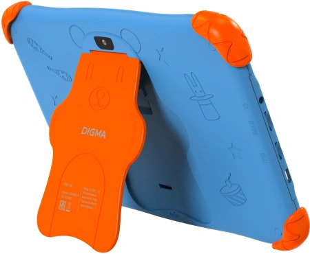 Планшет Digma Kids A8 SC9863A (1.6) 8C RAM2Gb ROM32Gb 8" IPS 1280x800 4G 1Sim Android 11.0 Go синий 2Mpix 0.3Mpix BT WiFi microSD 512Gb 3000mAh