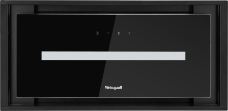 Вытяжка встраиваемая Weissgauff Omega BL черный управление: сенсорное (1 мотор)