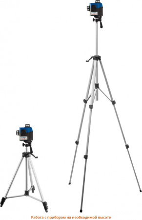 Нивелир лазерн. Зубр Профессионал 34907-2 цв.луч. красный (34907-2)